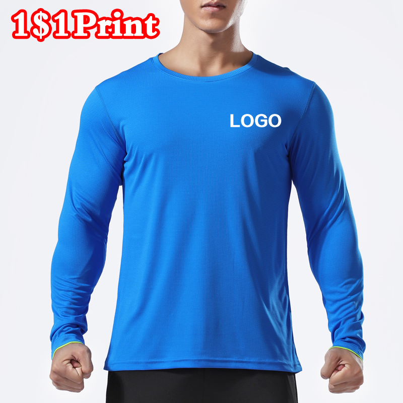 Embroidery Uniforms - เสื้อยืดแขนยาวแห้งเร็วสำหรับกีฬา พร้อมโลโก้แบบกำหนดเอง พิมพ์ลายสำหรับทีมชายและหญิง ระบายอากาศได้ดี พร้อมงานปัก