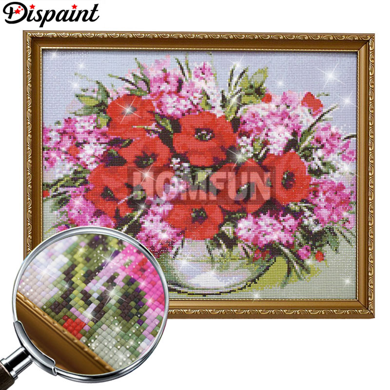 Dispaint AB เพชรจิตรกรรมสแควร์ - Embroidery Cross Stitch Patterns บทวิจารณ์และราคา