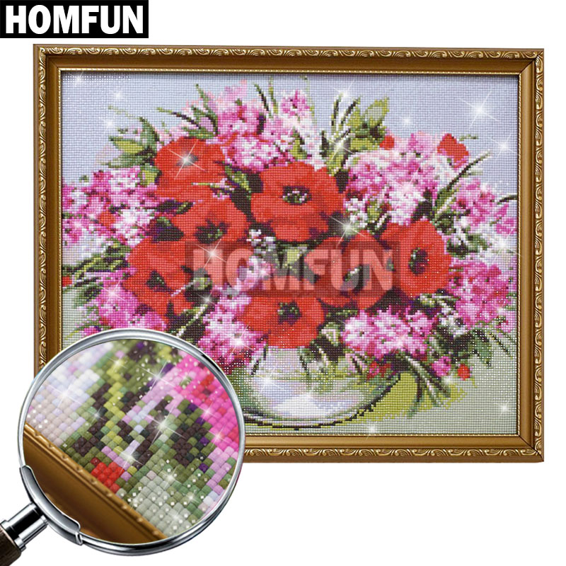 Homfun ภาพปักเพชร 