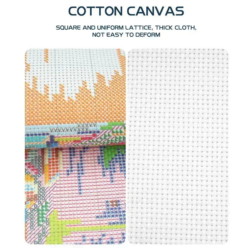 ชุดงานปักครอสติชลายการ์ตูนสัตว - Embroidery X Stitch บทวิจารณ์และราคา