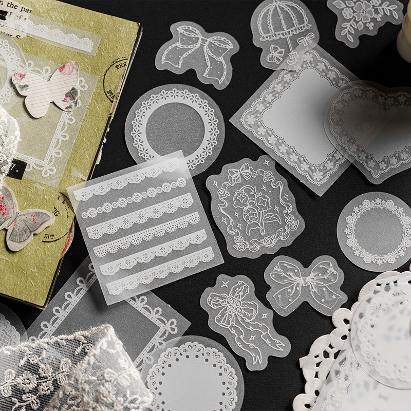 30 ชิ้น/ล็อต ชุดสติกเกอร์ลูกไม - Embroidery Paper บทวิจารณ์และราคา