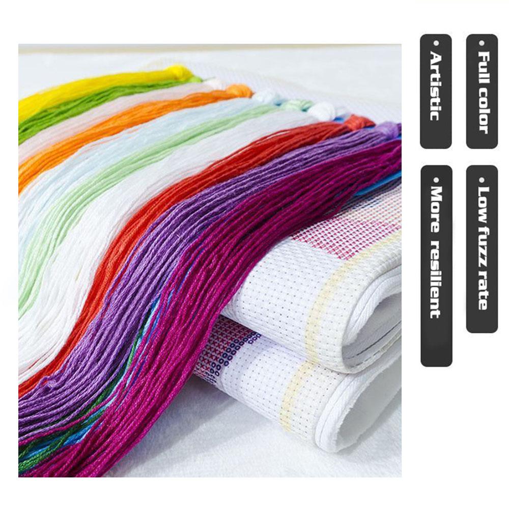 ชุดปักครอสติช Huacan แบบกำหนดเ - Embroidery X Stitch บทวิจารณ์และราคา