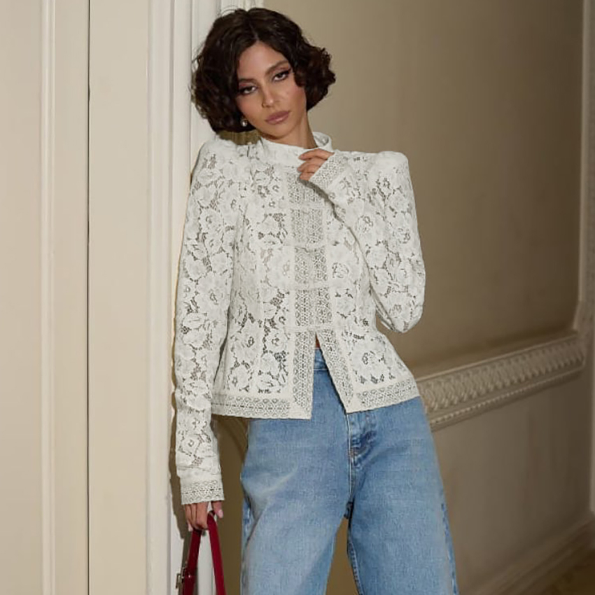 Linad Elegantเย็บปักถักร้อยพัฟ - Embroidery Uniforms บทวิจารณ์และราคา