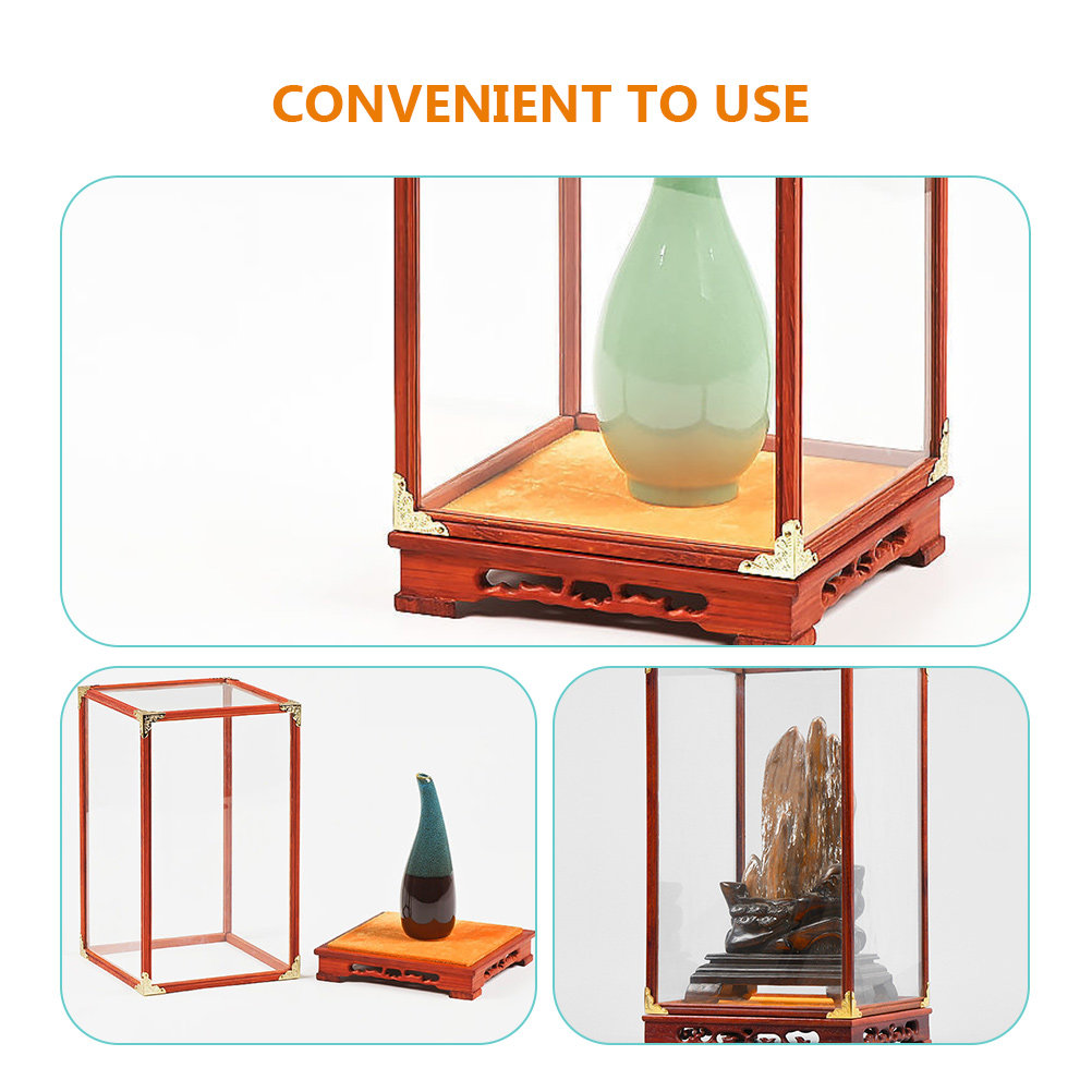 กล่องโชว์กระจกสำหรับพระพุทธรูป - Frame Display Wood บทวิจารณ์และราคา