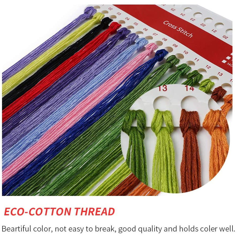 ภูมิทัศน์ Van Gogh DIY เย็บปัก - Embroidery X Stitch บทวิจารณ์และราคา